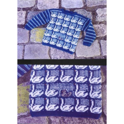 DEN GRIMME LLING genser